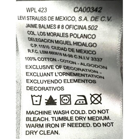 LEVI Strauss Signature Gold Womens Bootcut Jeans W29 Excellent Shape 8" Rise - Picture 9 of 10